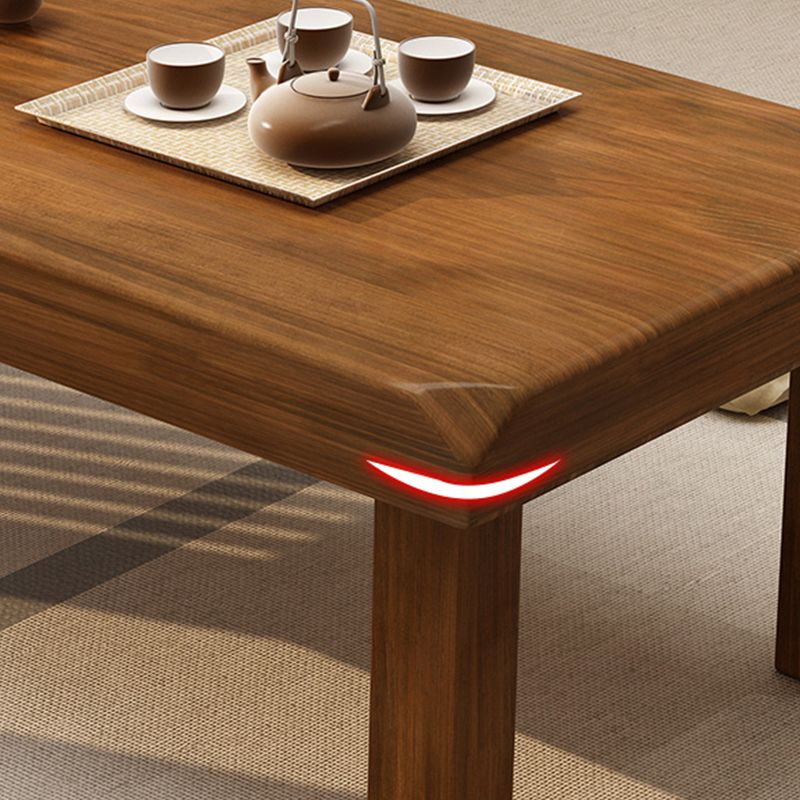 Simplicity Rectangle Wood Coffee Table Contemporary Single Coffee Table Clearhalo 'Coffee & Accent Tables' 'Coffee Tables' 'coffee_tables' 'furn' 'furn_coffee_tables' 'Furniture' 'Living Room Furniture' 1200x1200_7e4fc729-f2fc-47d9-b94e-74e4205f1dc0