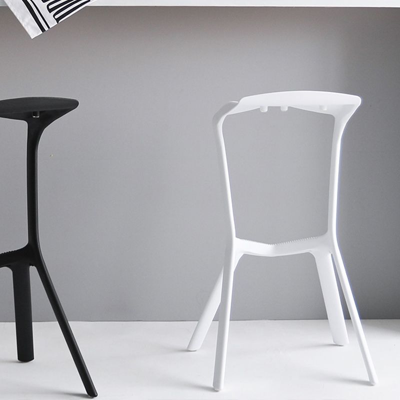 Modern Style Bar-stool Plastic Backless Bar Stool for Kitchen Bar with Plastic Legs Clearhalo 'Bar Furniture' 'Bar Stools' 'bar_stools' 'furn' 'furn_bar_stools' 'Furniture' 'furniture_bar_stools' 'Kitchen & Dining Furniture' 1200x1200_7e512af1-b9e0-40b2-995a-2e5b02ef98d8