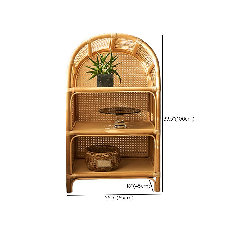 Contemporary Closed Back Bookshelf Standard Shelves Included Bookcase