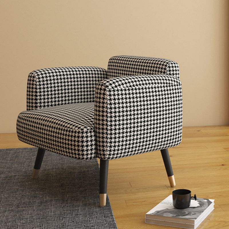 Leer/faux leer moderne bank 27,95 "High Scroll Arm stoelen