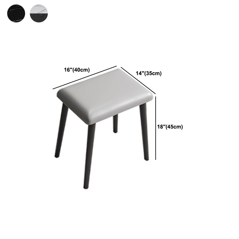 2 Storage Drawers Stone Top Vanity Table, 39.37"/47.24" W Make-up Vanity Set Clearhalo 'Bedroom Furniture' 'furn' 'furn_makeup_vanities' 'Furniture' 'Makeup Vanities' 'makeup_vanities' 1200x1200_7e5c054f-b453-4c34-a95b-62d12598572e