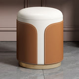 Glam Stone Top Vanity Makeup Dressing Table Set with Storage Drawers