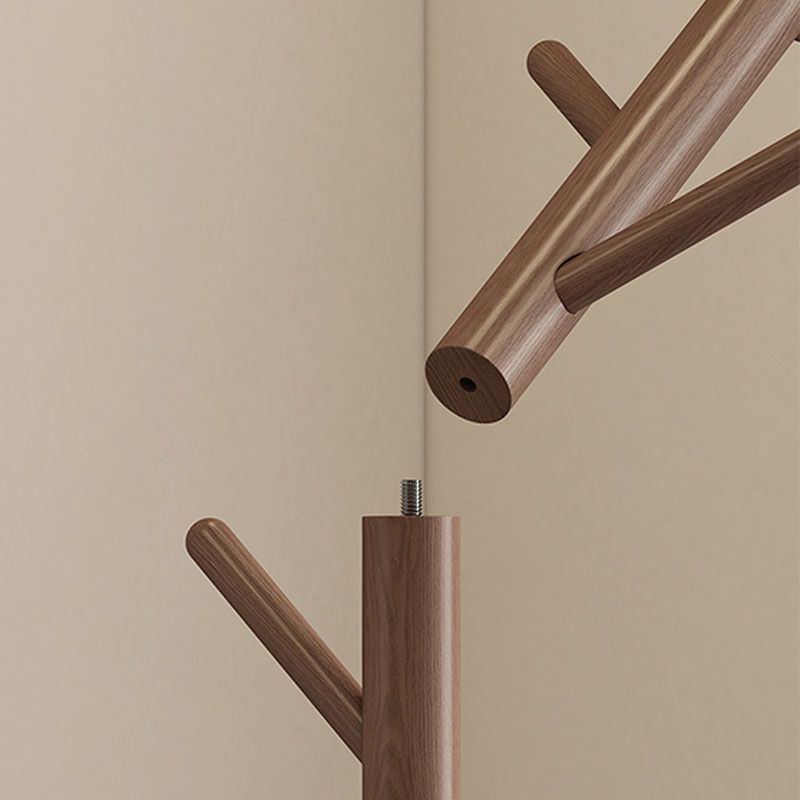 Zeitgenössischer Hall -Stand Hersteller Holzhaken Regale enthalten freistehende Kleidungsständer