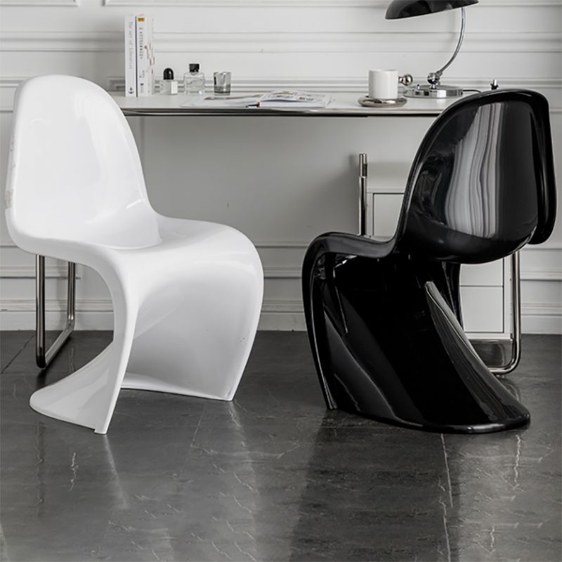 Glam Style Dining Side Chair Plastic Stackable Dining Chair for Indoor Clearhalo 'Dining Chairs' 'Dining Tables & Seating' 'dining_chair' 'Furniture' 'furniture_dining_chair' 'Kitchen & Dining Furniture' 1200x1200_7e66fa02-47da-4260-b6bf-e96112a8e974