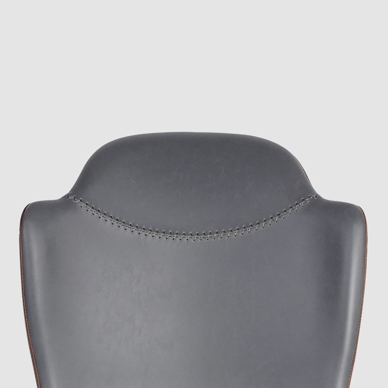 Modern Design Leather Dining Arm Chairs Wingback Parsons Side Chair for Kitchen Clearhalo ' kitchen&dining_furn' 'Dining Chairs' 'Dining Tables & Seating' 'dining_chair' 'furn' 'furn_dining_chair' 'Furniture' 'furniture_dining_chair' 'Kitchen & Dining Furniture' 'kitchen' 1200x1200_7e678b86-21af-4efc-8000-3654a1a3afc4