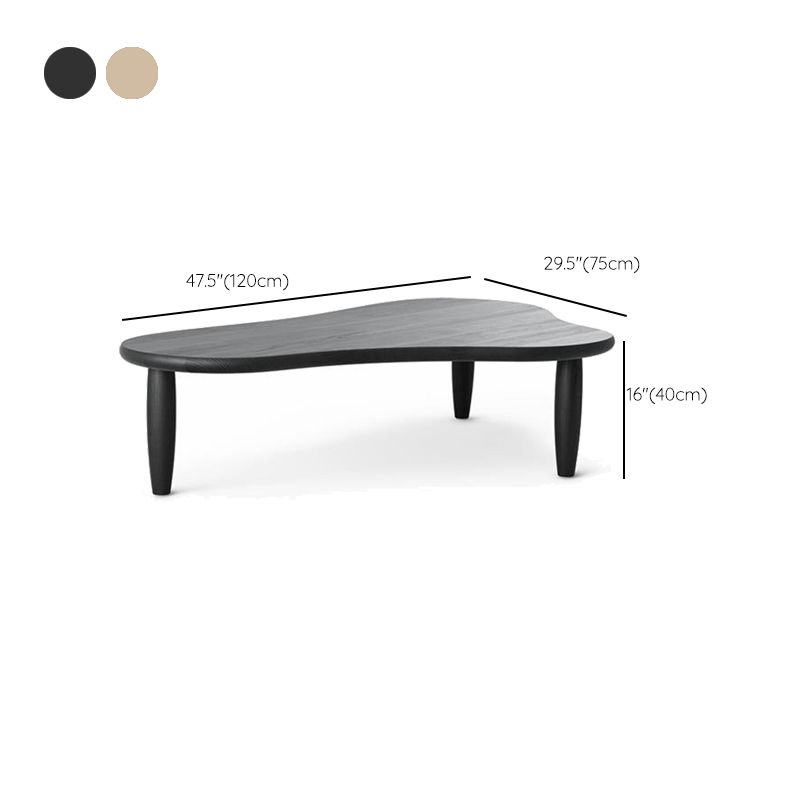 Table basse en bois massif table basse de style nordique pour le salon