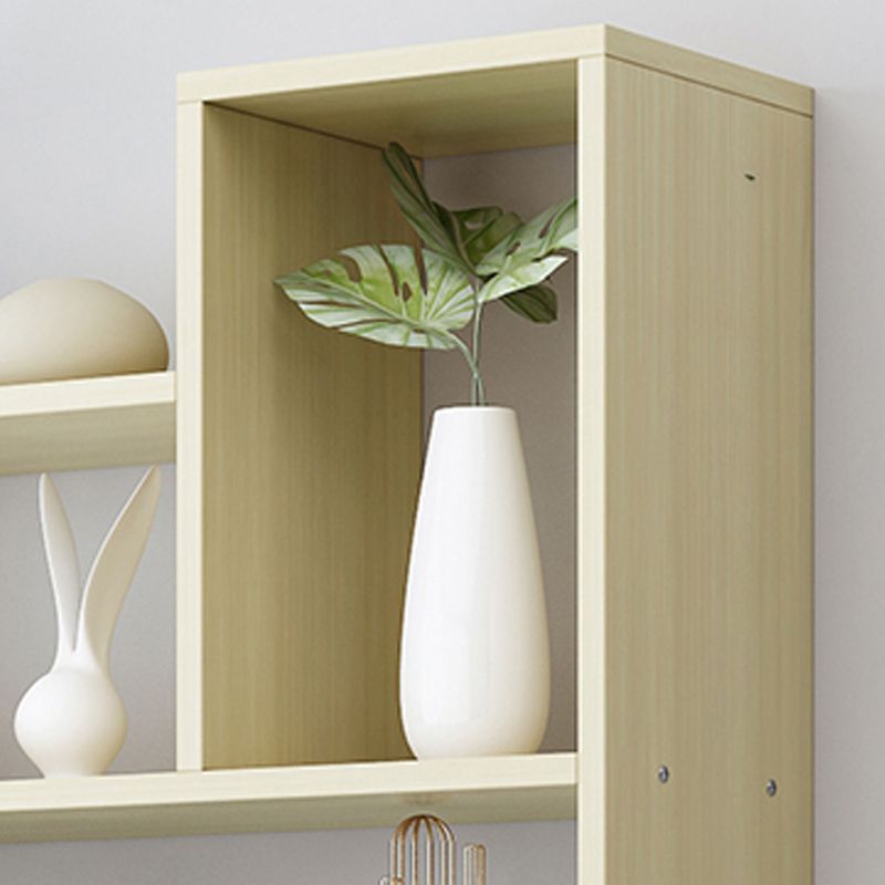 Libreria orizzontale a parete in stile contemporaneo per ufficio e casa