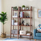 Modern Style Open Bookshelf Ladder Wooden Shelf Bookcase for Home Clearhalo 'Bookcases' 'furn' 'furn_bookcases' 'Furniture' 'furniture_bookcases' 'kitchen' 'kitchen_bookcases' 'Living Room Furniture' 'Office Furniture' 1200x1200_7e6af0fd-aaa7-487d-9386-cf91b3e126fe
