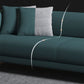 Faux Leather Sofa 25.59" D x 25.59" H Tuxedo Arm Sofa for Living Room Clearhalo 'furn' 'furn_sofas' 'Furniture' 'Living Room Furniture' 'Sofa' 'sofas' 1200x1200_7e6bd5b4-7afe-4c8d-bd0a-abe4e6ae5616
