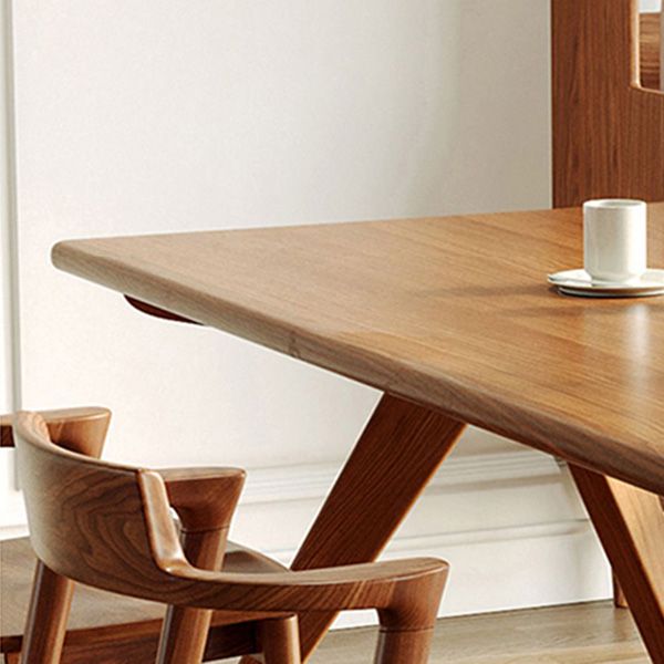 Modern 1/5/7 Pieces Dining Set Rectangle Pine Wood Dining Table for Dining Room Clearhalo 'Dining Room Sets' 'Dining Tables & Seating' 'dining_room_set' 'furn' 'furn_dining_room_set' 'Furniture' 'Kitchen & Dining Furniture' 1200x1200_7e6c95dd-d733-4393-8f19-948ff34ca278