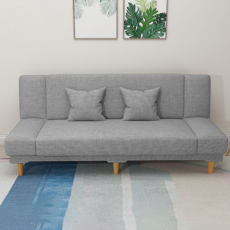 31.50" H Linen Armless Sofa with Tight Back Convertible Sofa for Living Room Clearhalo 'furn' 'furn_sofas' 'Furniture' 'furniture_sofas' 'Living Room Furniture' 'Sofa' 'sofas' 1200x1200_7e6d43bf-58c0-40bd-82bd-681596258ef4