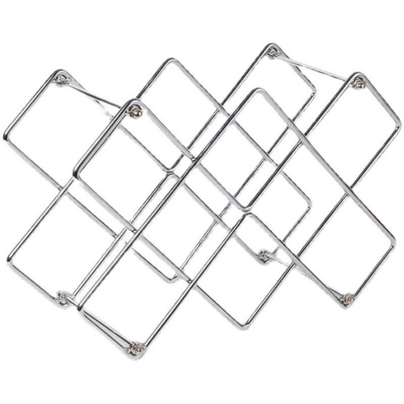 Metalen wijnfles rek glamourstijl wijnflessen rek voor woonkamer