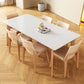 Sintered Stone Dining Table Rectangle Modern Dinner Table for Dining Room Clearhalo 'Dining Tables & Seating' 'Dining Tables' 'dining_table' 'furn' 'furn_dining_table' 'Furniture' 'Kitchen & Dining Furniture' 1200x1200_7e7777c1-76da-4d85-8f79-8178f31c3342