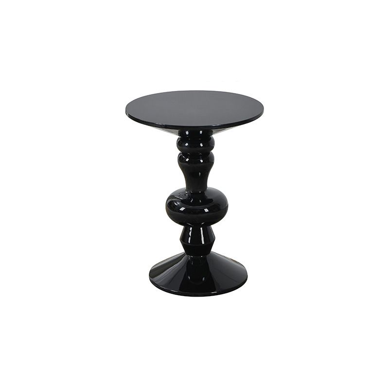 Contemporary End Table Wood Pedestal Round Living Room Side End Table Clearhalo 'Coffee & Accent Tables' 'End & Side Tables' 'end_side_tables' 'furn' 'furn_end_side_tables' 'Furniture' 'Living Room Furniture' 1200x1200_7e78d1cd-33d1-4023-b288-a7cf18274da5