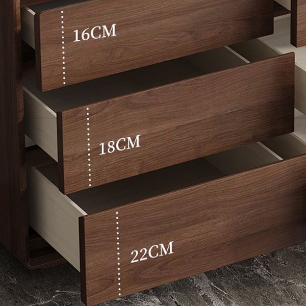 Wooden Chest in Brown Rectangle Accent Chest with 6 and 8 Drawers Clearhalo 'Cabinets & Chests' 'cabinets_chests' 'furn' 'furn_cabinets_chests' 'Furniture' 'Living Room Furniture' 1200x1200_7e799a53-8b29-4e68-85c0-af7637cf4104