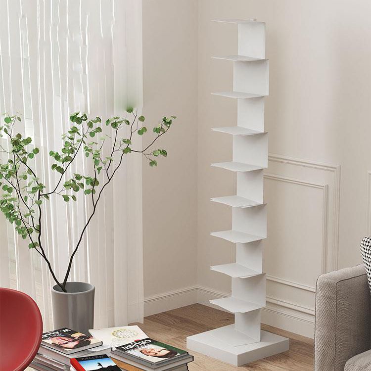 Closed Back Bookshelf Contemporary Style Invisible Bookcase for Study Room Clearhalo 'Bookcases' 'furn' 'furn_bookcases' 'Furniture' 'furniture_bookcases' 'Office Furniture' 1200x1200_7e79b151-a563-4001-8dac-5d265f20a1f8