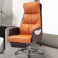 Moderner Leather Executive Chair Verstellbarer hoher Back -Office -Stuhl