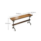 1/4/7 Pieces Counter Height Pub Set Industrial Wood Counter Set Clearhalo 'Bar Furniture' 'furn' 'furn_home_bar_bar_sets' 'Furniture' 'Home Bars & Bar Sets' 'home_bar_bar_sets' 'Kitchen & Dining Furniture' 1200x1200_7e7b1b6d-ac70-4967-ae92-e485313de15e