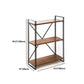 Industrial Style Bookshelf Open Shelf Solid Wood Bookcase for Home Office Clearhalo 'Bookcases' 'furn' 'furn_bookcases' 'Furniture' 'furniture_bookcases' 'kitchen' 'kitchen_bookcases' 'Living Room Furniture' 'Office Furniture' 1200x1200_7e7cd542-6864-44b4-9182-62274fca4f0b