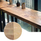 Table à manger de bar de style industriel Table à vin de bar en bois rectangulaire