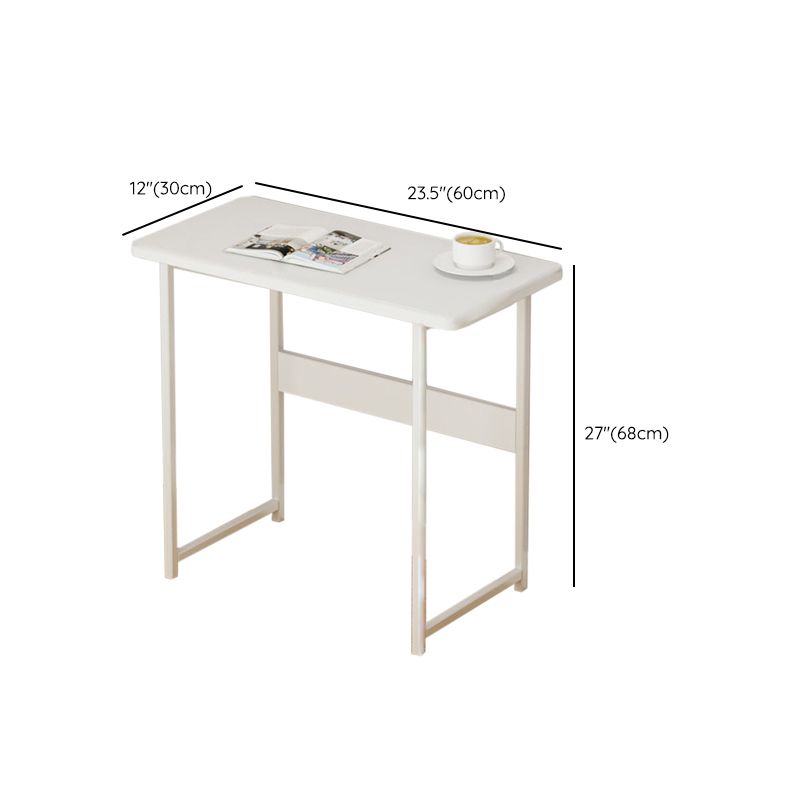 Metal and Wooden Writing Desk Sled Base Rectangular Office Desk for Office Clearhalo 'furn' 'furn_office_desk' 'Furniture' 'Office Desks' 'Office Furniture' 'office_desk' 1200x1200_7e80ee5f-81ae-4db1-8fc4-cef3f37f5382