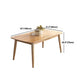 Modern Rubber Wood Dinette Set 1/2/5/7 Pieces Rectangle Beige Dining Table Set Clearhalo 'Dining Room Sets' 'Dining Tables & Seating' 'dining_room_set' 'furn' 'furn_dining_room_set' 'Furniture' 'furniture_dining_room_set' 'Kitchen & Dining Furniture' 1200x1200_7e8138de-0c81-4839-87d3-60ffea2b7f63