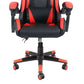 Sedia da scrivania moderna Sedia da gioco ergonomica in pelle Sedia con schienale alto con ruote