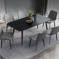 Metal Industrial Rectangle Dining Table Black Sintered Stone Table with Metal Legs Clearhalo ' dining_table' 'Dining Tables & Seating' 'Dining Tables' 'furn' 'furn_dining_table' 'Furniture' 'furniture_dining_table' 'Kitchen & Dining Furniture' 'kitchen&dining_furn' 'kitchen' 'kitchen_dining_table' 1200x1200_7e890f64-d8c2-404f-8b8d-6e1d2747b0a8