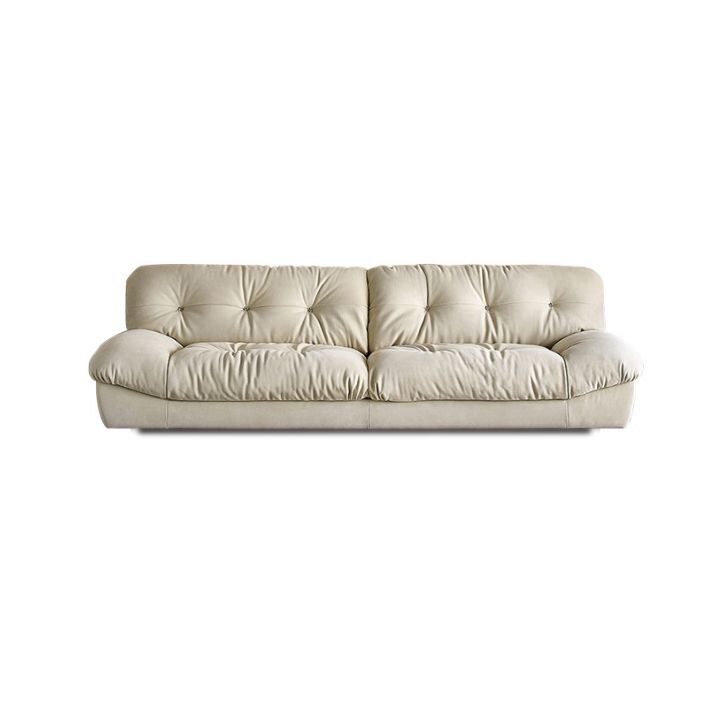 Sofa et chaiseau tuftés modernes 29.92 "H canapé sans bras en velours