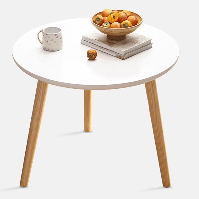 Table de bout Scandinave 3 jambes Dia 15.7 "/19.7" /23.6 "Table d'appoint en bois rond
