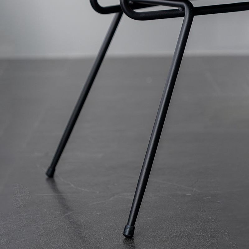 Contemporary Style Dining Chairs Armless Kitchen Side Chair with Metal Legs Clearhalo ' kitchen&dining_furn' 'Dining Chairs' 'Dining Tables & Seating' 'dining_chair' 'furn' 'furn_dining_chair' 'Furniture' 'furniture_dining_chair' 'Kitchen & Dining Furniture' 'kitchen' 1200x1200_7e8e50d3-7307-4fce-b2ca-65fdfde50145