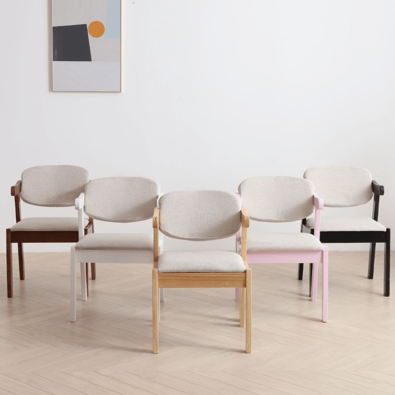 Traditional Wood Dining Arm Chair Open Back Single Dining Side Chair for Home Clearhalo ' kitchen&dining_furn' 'Dining Chairs' 'Dining Tables & Seating' 'dining_chair' 'furn' 'furn_dining_chair' 'Furniture' 'furniture_dining_chair' 'Kitchen & Dining Furniture' 'kitchen' 1200x1200_7e8e5a41-38c4-4aa0-b8cf-7dd0ffda2b40