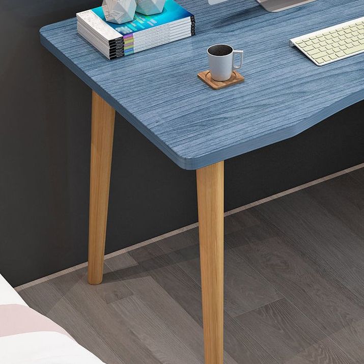 Escritorio de escritura de hogar moderno escritorio de oficina de madera artificial