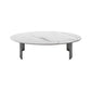 Table basse ovale en ardoise Glam pour salon