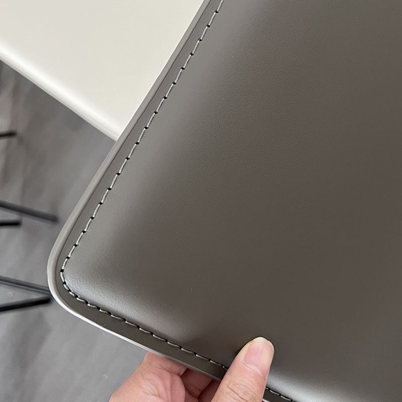 Faux Leather Dining Room Chair Modern Upholstered Dining Side Chair