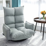 Rocking Standard Recliner Contemporary Style Solid Color Recliner Chair