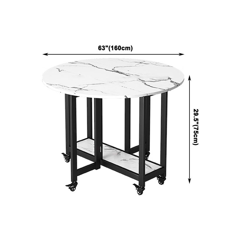 Midcentury Style Round Furniture Solid Wood Dining Table for Dining Room Clearhalo ' dining_table' 'Dining Tables & Seating' 'Dining Tables' 'furn' 'furn_dining_table' 'Furniture' 'furniture_dining_table' 'Kitchen & Dining Furniture' 'kitchen&dining_furn' 'kitchen' 'kitchen_dining_table' 1200x1200_7e9e3ef3-730f-4d13-b7ca-9668a9674927
