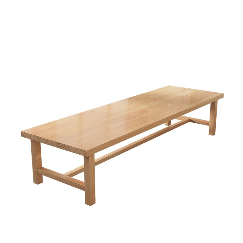 Rectangular Shaped Office Laptop Table Solid Wood in Natural Clearhalo 'furn' 'furn_office_desk' 'Furniture' 'Office Desks' 'Office Furniture' 'office_desk' 1200x1200_7ea0e6f9-31dc-472f-bfb1-0edd79e0e012