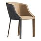 Leather Metal Contemporary Dining Chair Dining Room Solid Back Chair with Arm Clearhalo ' kitchen&dining_furn' 'Dining Chairs' 'Dining Tables & Seating' 'dining_chair' 'furn' 'furn_dining_chair' 'Furniture' 'furniture_dining_chair' 'Kitchen & Dining Furniture' 'kitchen' 1200x1200_7ea14433-2cbd-461f-b053-e2f86cf2665e