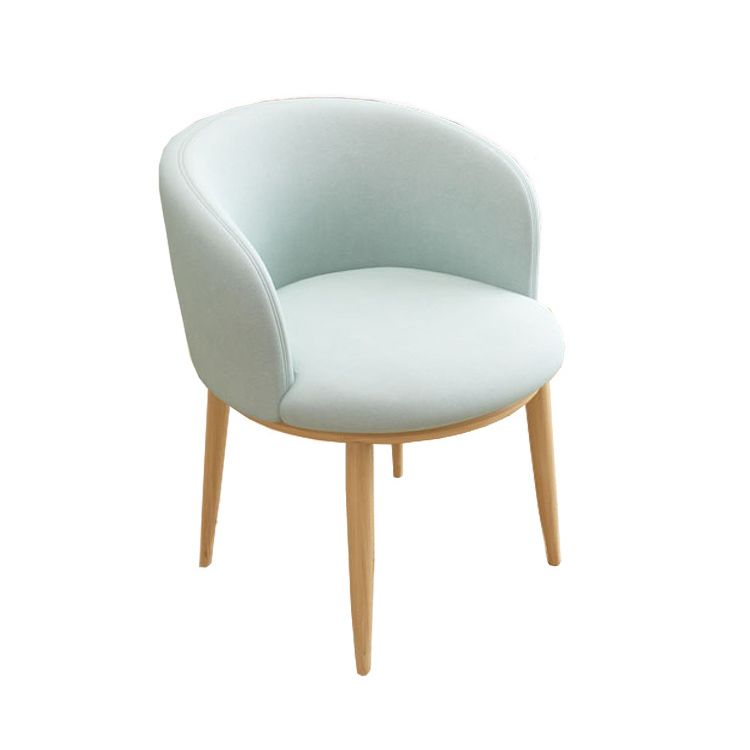 Home Contemporary Arm Chair Parsons Back Metal Upholstered Dining Room Chair Clearhalo ' kitchen&dining_furn' 'Dining Chairs' 'Dining Tables & Seating' 'dining_chair' 'furn' 'furn_dining_chair' 'Furniture' 'furniture_dining_chair' 'Kitchen & Dining Furniture' 'kitchen' 1200x1200_7ea6fe60-5fbe-4a55-aedf-f25375d20a4c