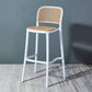 Nordic Style Bar-stool Square Counter Bar Stool with Plastic Legs for Kitchen Clearhalo 'Bar Furniture' 'Bar Stools' 'bar_stools' 'furn' 'furn_bar_stools' 'Furniture' 'furniture_bar_stools' 'Kitchen & Dining Furniture' 1200x1200_7ea92d94-0321-45eb-b475-de7b53917cc9