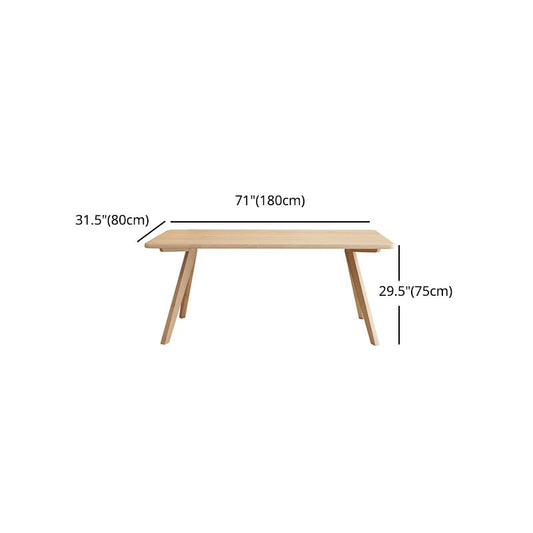Modern 1/4/5 Pieces Dining Set Rectangle Pine Wood Dining Table for Kitchen Clearhalo 'Dining Room Sets' 'Dining Tables & Seating' 'dining_room_set' 'furn' 'furn_dining_room_set' 'Furniture' 'furniture_dining_room_set' 'Kitchen & Dining Furniture' 1200x1200_7eaa26ce-e0a6-4492-a147-fb046ae03324