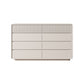 Modernismo tocador doble horizontal de madera con cajones 5/6/8 para el hogar
