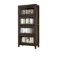 Wood Barrister Bookcase Contemporary Vertical Book Shelf with Doors Clearhalo 'Bookcases' 'furn' 'furn_bookcases' 'Furniture' 'furniture_bookcases' 'kitchen' 'kitchen_bookcases' 'Living Room Furniture' 'Office Furniture' 1200x1200_7eac833a-1043-4d22-ad85-4158914599cd
