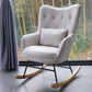 25.9"Wide Wingback Chair with Sled Base Tufted Back Arm Chair Clearhalo 'Accent Chairs' 'accent_chairs' 'Chairs & Seating' 'Furniture' 'furniture_accent_chairs' 'Living Room Furniture' 1200x1200_7eb7f34e-5f84-4650-a14d-71ddd871770c