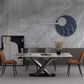 Rectangle Traditional Luxury Dining Table Grey Sintered Stone Table with Black Metal Pedestal Base Clearhalo ' dining_table' 'Dining Tables & Seating' 'Dining Tables' 'furn' 'furn_dining_table' 'Furniture' 'furniture_dining_table' 'Kitchen & Dining Furniture' 'kitchen&dining_furn' 'kitchen' 'kitchen_dining_table' 1200x1200_7ebed92d-b6f1-40fe-b2bd-d97c308c8b63