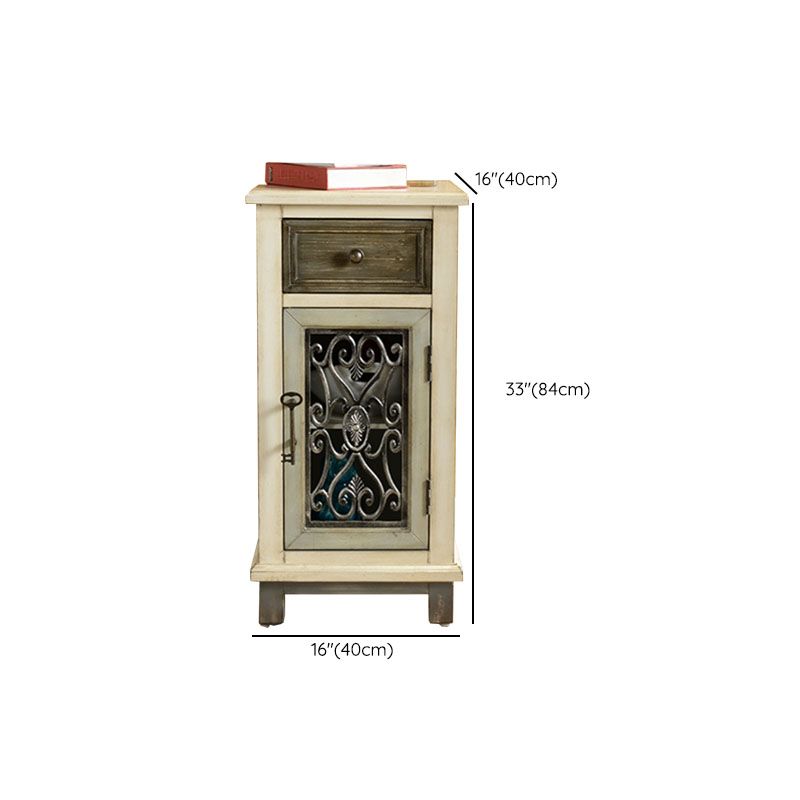 Combo vertical tradicional tocador de almacenamiento de madera cofre de soltero para casa