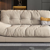 Scandinavian Beige Sofa with Tufted Back and Flared Arm for Living Room Clearhalo 'furn' 'furn_sofas' 'Furniture' 'Living Room Furniture' 'Sofa' 'sofas' 1200x1200_7ec786c7-afdc-439e-8297-595b32f1ae2e