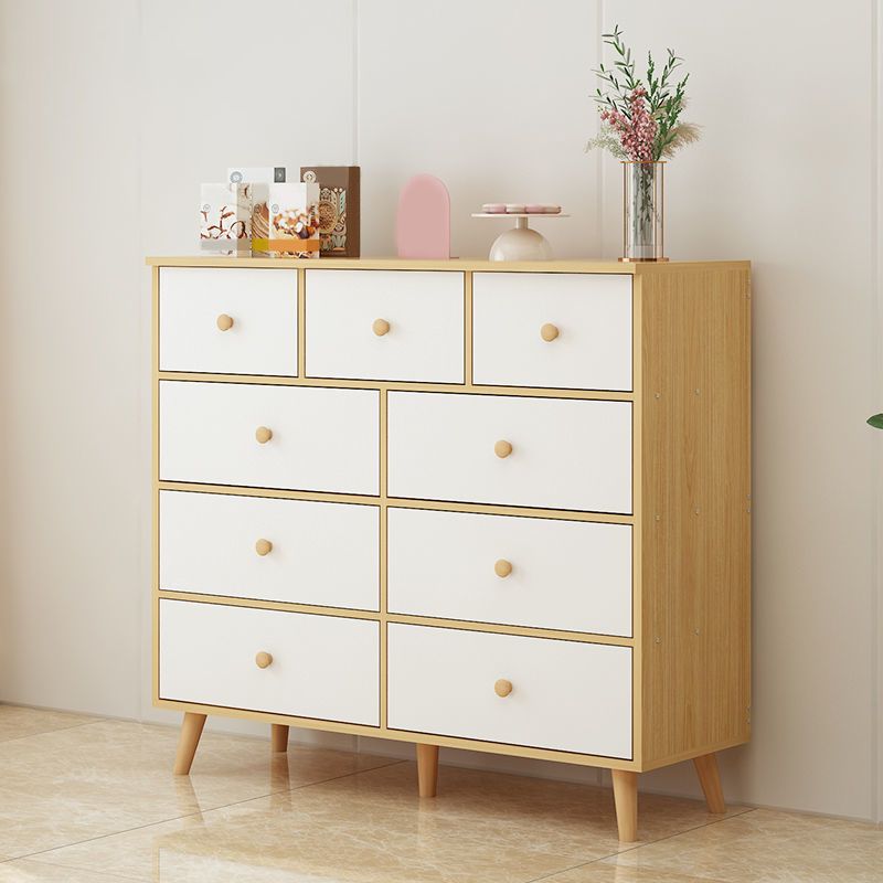 Contemporary Accent Chest with Drawers Wooden Straight Legs Chest Clearhalo 'Cabinets & Chests' 'cabinets_chests' 'furn' 'furn_cabinets_chests' 'Furniture' 'Living Room Furniture' 1200x1200_7ec836db-496e-4fa5-a372-393b68231206