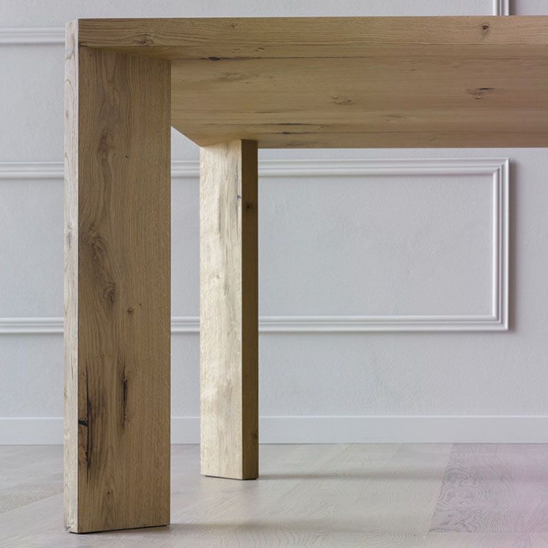 Rectangle 4 Legs Industrial Table Fixed Table of Pinewood Solid Wood Clearhalo ' dining_table' 'Dining Tables & Seating' 'Dining Tables' 'furn' 'furn_dining_table' 'Furniture' 'furniture_dining_table' 'Kitchen & Dining Furniture' 'kitchen&dining_furn' 'kitchen' 'kitchen_dining_table' 1200x1200_7ecacabb-0fe7-4a3e-8afb-76aef21afc7b